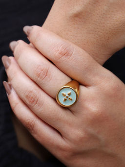 Viari Accessories - Elissa Ring -Blue