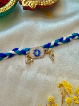 ISHKAARA - Evil Eye Bond Rakhi -Blue