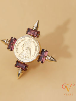 Viari Accessories - Agatha Victoria Ring -Purple