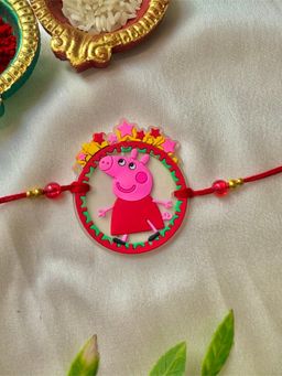 ISHKAARA - Peppa Pig Kid Rakhi -Multi-Color