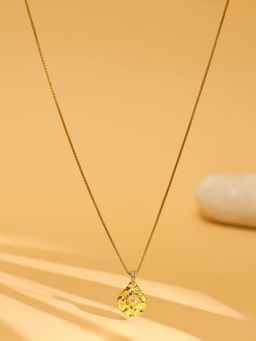 Ruby Raang Studio - Gold Plated Necklace -Gold