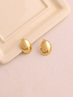 Ruby Raang Studio - Golden Stud Earrings -Gold