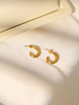 Ruby Raang Studio - Golden Hoops -Gold