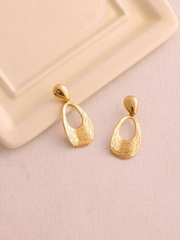 Ruby Raang Studio - Golden Earrings -Gold