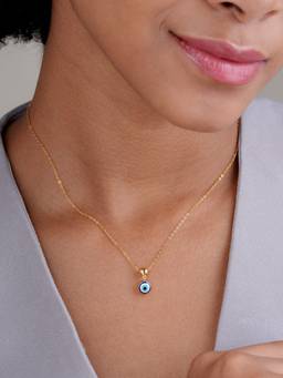 Palmonas - 925 Sterling Silver Stay Evil Pretty Waterproof & Anti Tarnish Necklace For Women