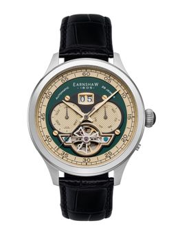 Earnshaw - Baron Grand Calendar Open Heart Automatic 29 Jewels Men Watch - ES-8187-03 (M)
