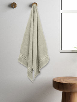 SPACES - Pure Cotton Bath Towel Ultra Absorbency Easy Care Light Weight Na(Solid 70Cmx150Cm)