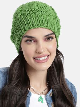 Magic Needles - Green Beanie Cap