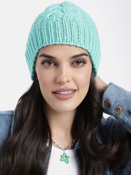 Magic Needles - Turquoise Blue Beanie Cap