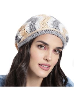 Magic Needles - Zigzag Crochet Beanie Cap