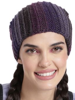 Magic Needles - Self Striping Beanie Cap