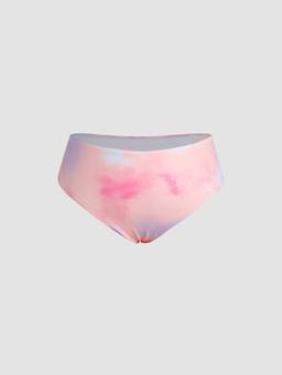 Cider - Tie Dye Women's Cheeky Bikini Bottom Multi-Color