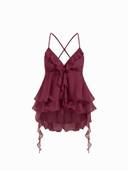 Burgundy color option, Currently selected