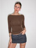 Brown color option, Currently selected