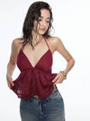 Burgundy color option, Currently selected