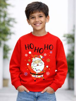 Kuchipoo - Boys Regular Fit Winterwear Sweatshirt