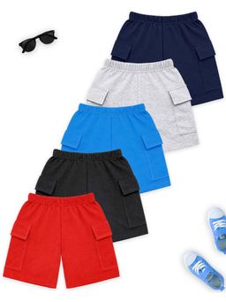 Kuchipoo - Multi-Color Solid Shorts