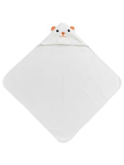 Baby Moo - White Cotton Solid Towel