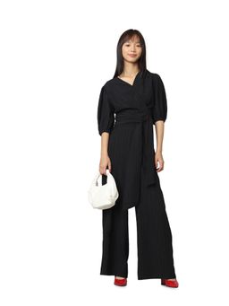 ONLY - Women Textured Black Pants