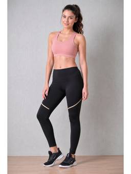 Body Smith - Women High-Rise Dry Fit Ankle-Length Gym Tights