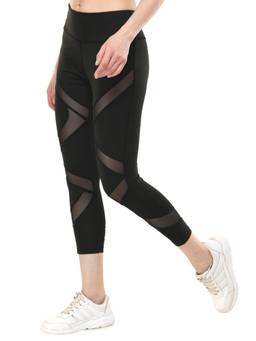 Body Smith - Women High-Rise Dry Fit Ankle-Length Gym Tights