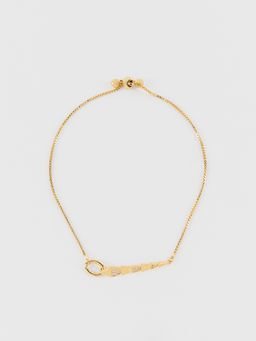Pomelo - Crystal Chain Bracelet - Gold