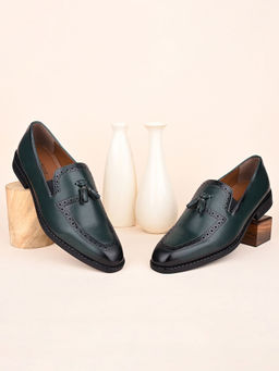 Louis Stitch - Leatherette Dual Tone Shade Formal Shoes