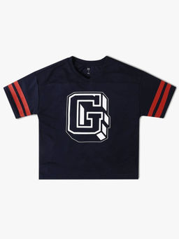 GAP - Unisex Logo Relaxed Sports Jersey T-Shirt