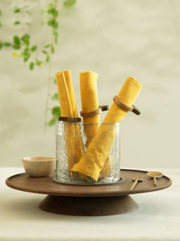 Ellementry - Girar Lazy Susan with Glass Holder