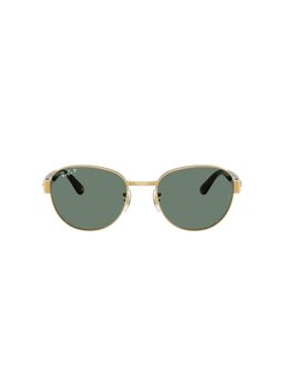 Ray-Ban - Unisex Polarized Green Lens Round Sunglasses - 0RB3766CH001/O956 (145)