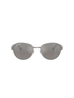 Ray-Ban - Unisex Polarized Grey Lens Round Sunglasses - 0RB3766CH004/5J54 (145)