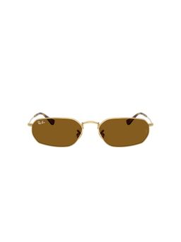 Ray-Ban - Unisex UV Protected Brown Lens Oval Sunglasses - 0RB3947001/3357 (145)