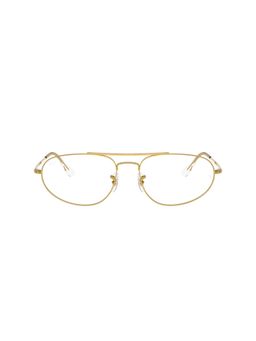 Ray-Ban - Unisex Oval Gold Colour Frames - 0RX6645308657 (140)