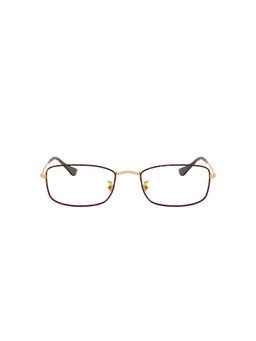 Ray-Ban - Unisex Rectangle Brown Frames - 0RX6647317753 (140)