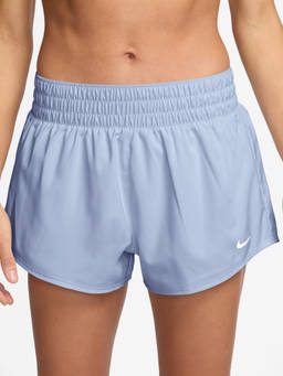 Nike - Blue Solid Sportswear Dri-Fit Women Shorts - DX6011-409