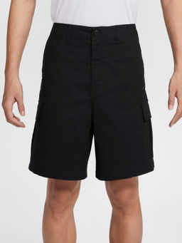 Nike - Mens Black Solid Club Upper Thigh Length Shorts