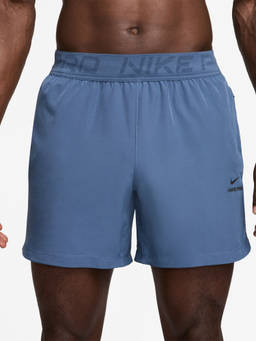 Nike - Blue Solid Sportswear Training Men Shorts