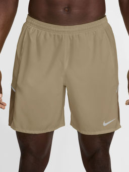 Nike - Beige Solid Sportswear Miler Men Shorts - IF2057-213