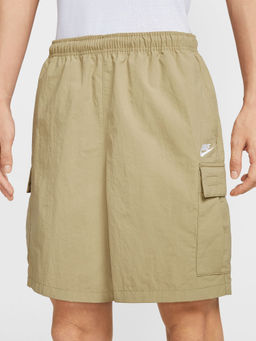 Nike - Beige Solid Sportswear Club Men Shorts - IH5048-297