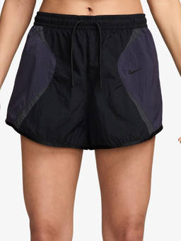 Nike - Womens Black Sportswear Mid Thigh Length Shorts