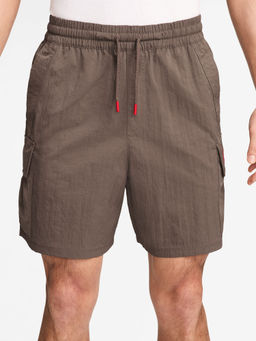 Nike - Brown Solid Sportswear Jordan Brooklyn Men Shorts - IM8967-274