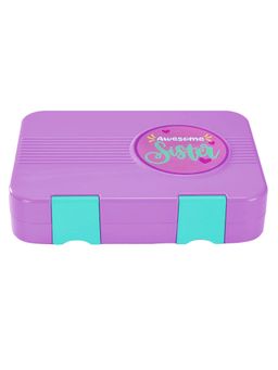 Little Surprise Box - Purple Bento Lunch Tiffin Box Rakhi Gift for Sister
