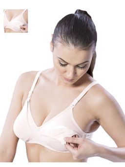 Floret - Pack of 2 Full-Coverage Maternity Bras - White