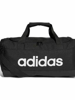 adidas - Unisex Black Essentials Logo Duffel Bag