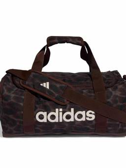 adidas - Unisex Brown Linear Animal Printed Duffle Bag
