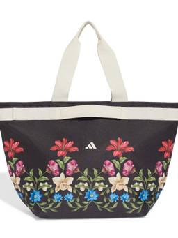 adidas - Women Black Farm Floral Printed Tote Bag