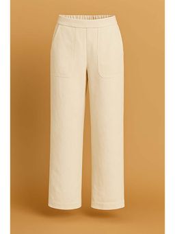 Jiraazi - Liza Off White Linen Pant