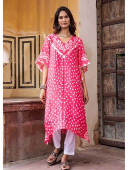 That Romeo - Nelum - Semi-Silk Kaftan with Slip