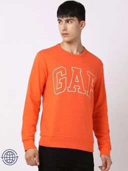 GAP - Men Logo Crew Neck Regular Sweatshirt