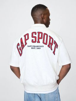 GAP - Men Regular Fit Half-Zip Sweatshirt